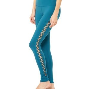 ALO Interlace Legging Legion Blue xs